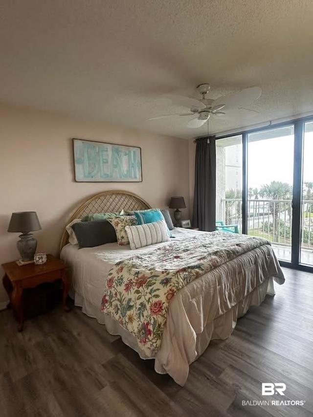Image 4: Room featuring wood-finish flooring and a ceiling fan