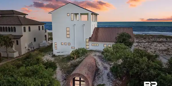 Image 2: Exterior space with a water view