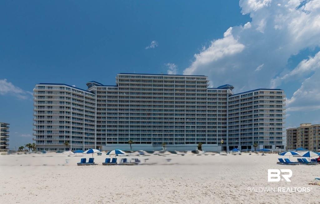 Image 2: Beachfront high-rise building with multiple balconies