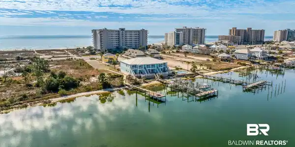Image 3: Aerial view of a large body of water