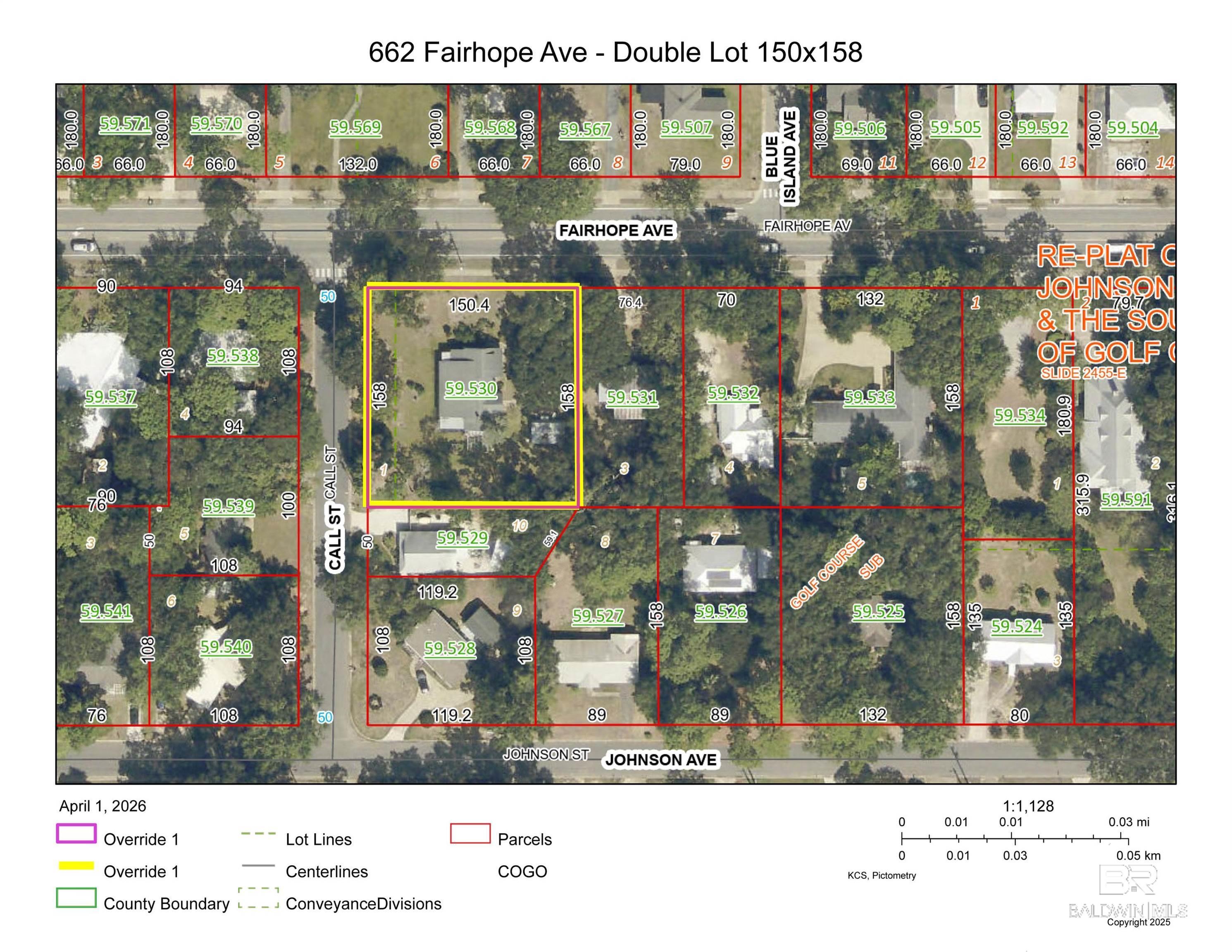 Image 3: Map showing double lot
