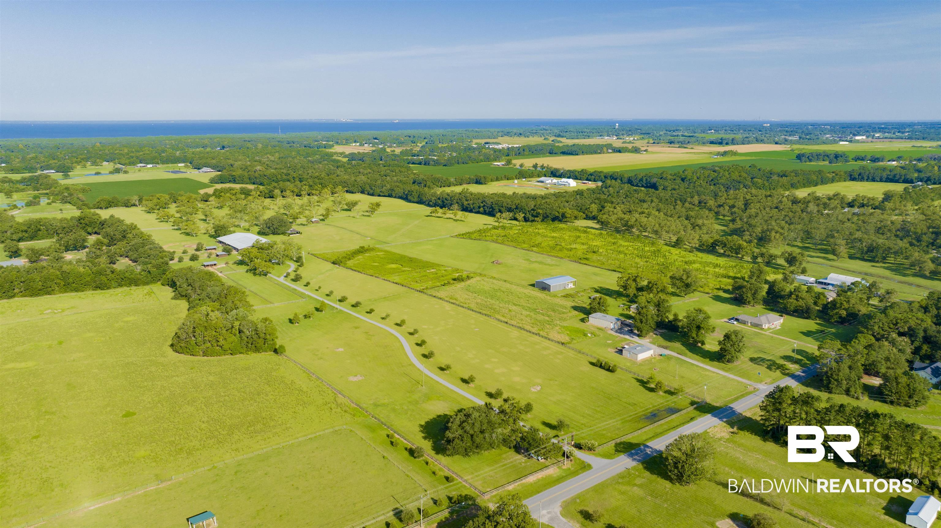 Image 4: Aerial view of sparsely populated area