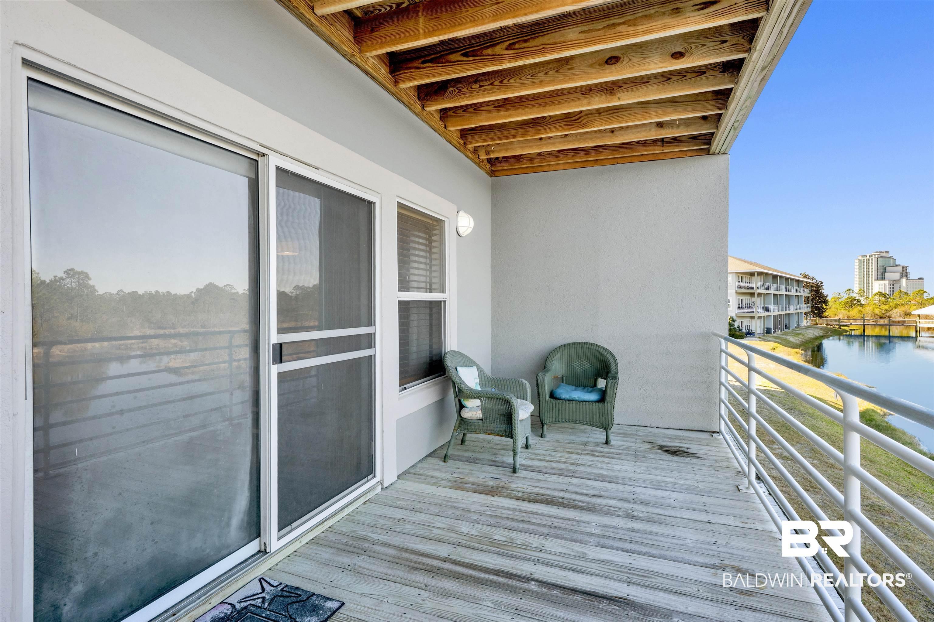 Image 4: Balcony with a water view
