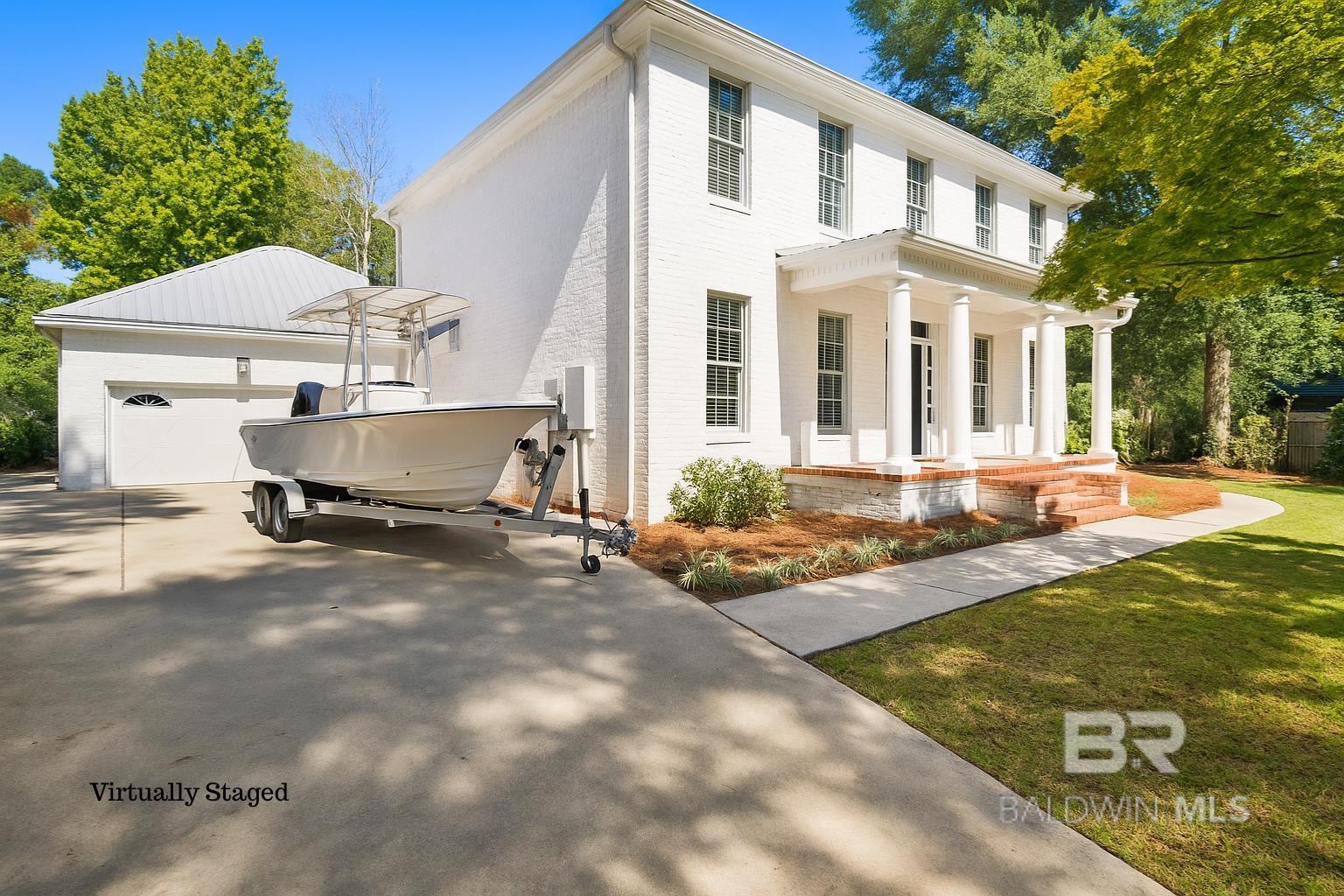 Image 2: Virtually staged with boat