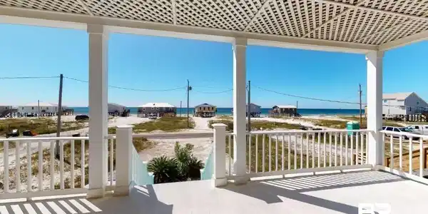 Image 2: View of patio / terrace featuring a wooden deck