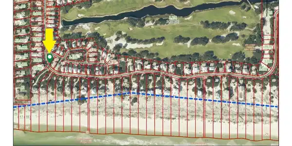 Image 2: Location of Corner Lot - At the corner of Kiva Way & Blue Heron Cove.