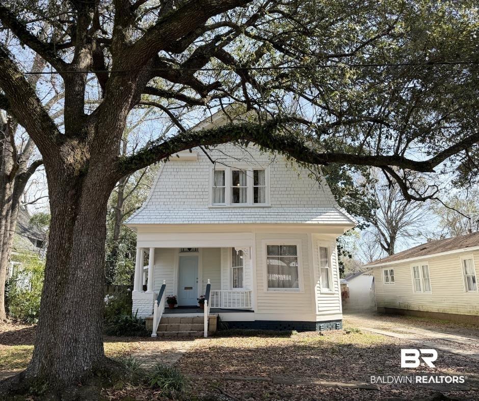 Image 3: View of front of home featuring a porch