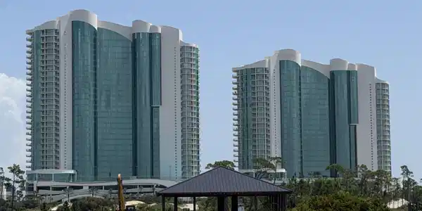 Image 2: Twin high-rise towers featuring contemporary architecture with extensive glass facades