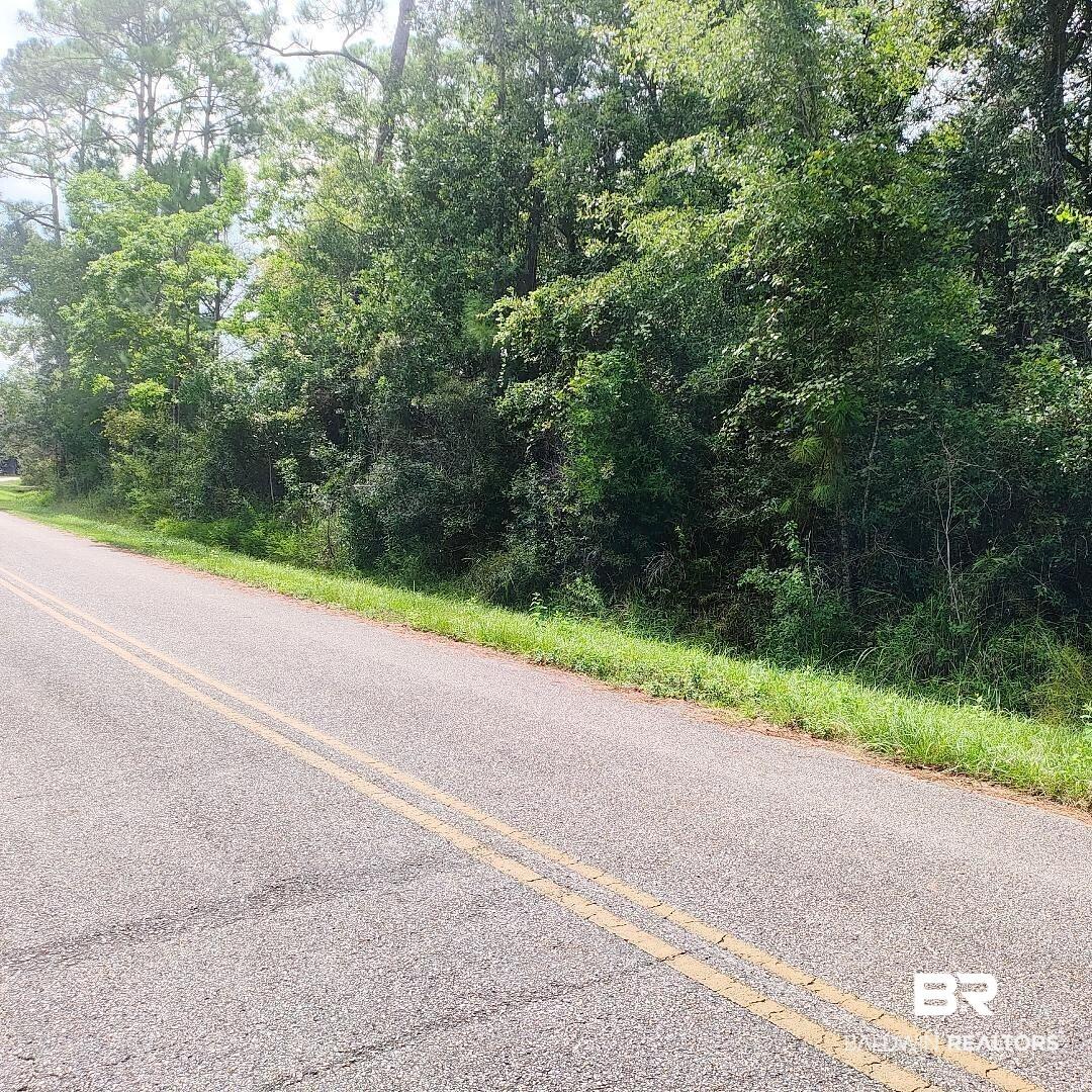 Image 1: View of asphalt road