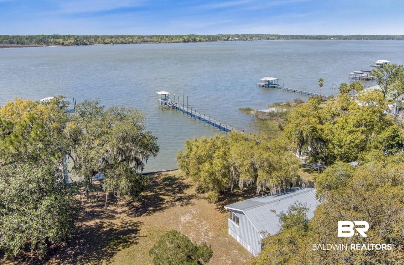 Image 2: Aerial view of a nearby body of water