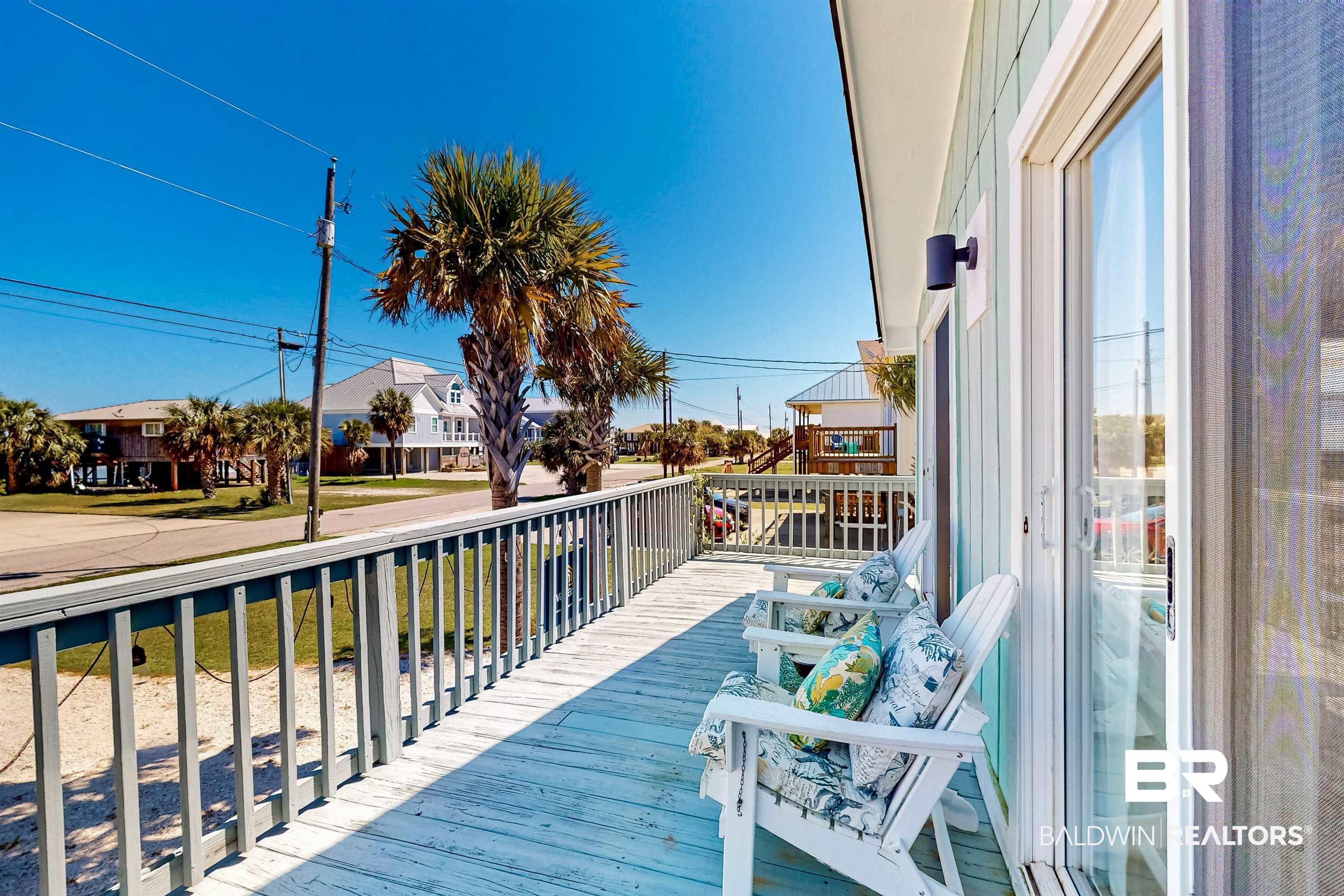 Image 2: View of wooden deck