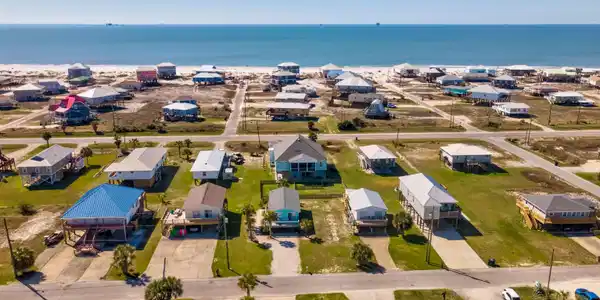 Image 4: Birds eye view of property with a water view