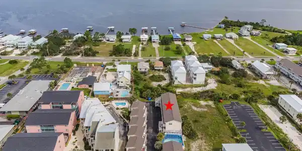 Image 4: View of property location with a large body of water