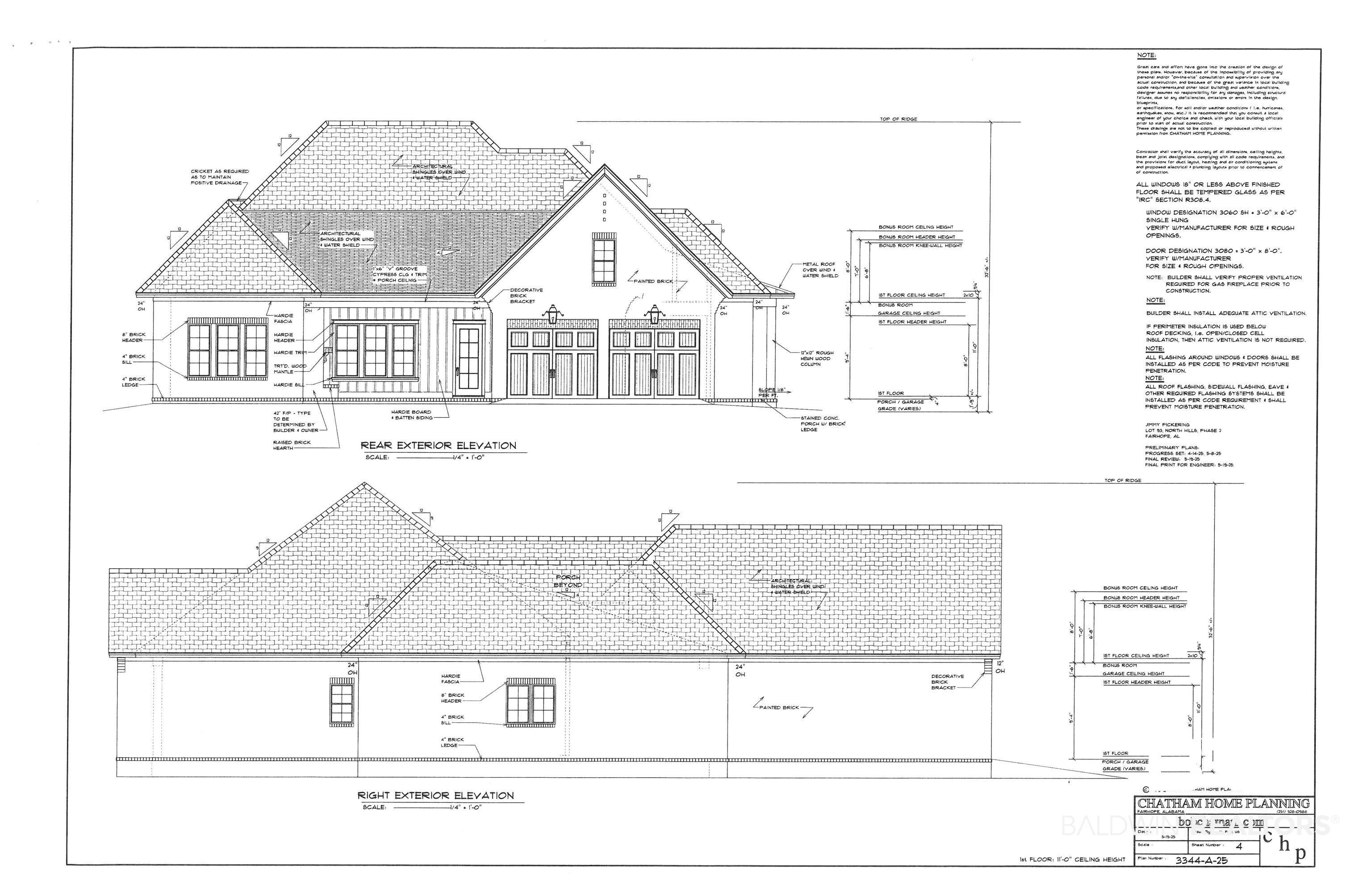 Image 3: Rear Elevation