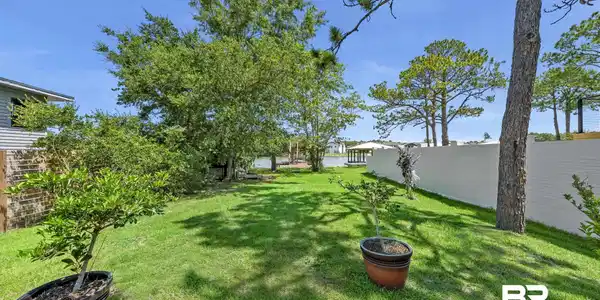 Image 4: Expansive green lawn framed by mature trees