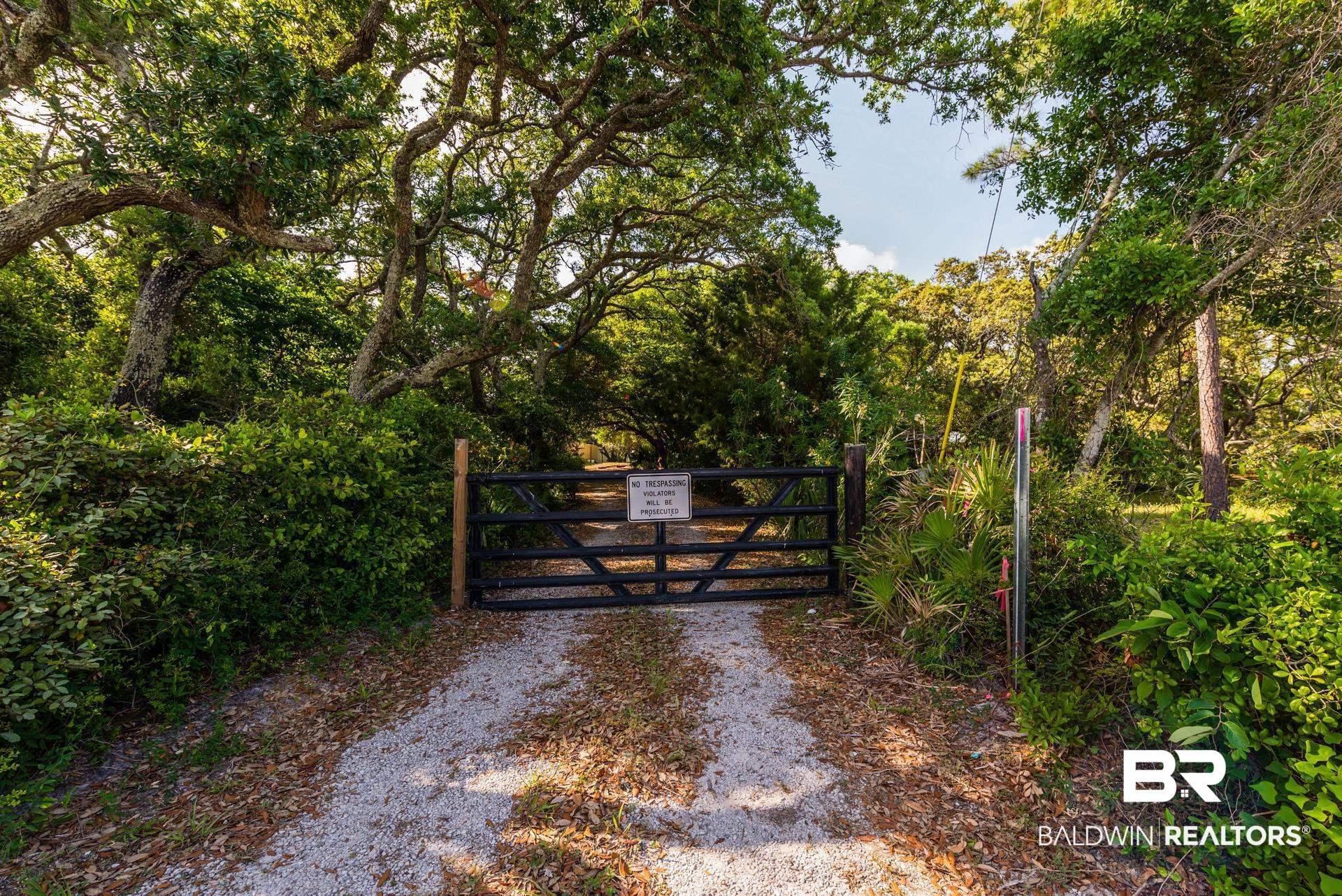 Image 1: View of gate