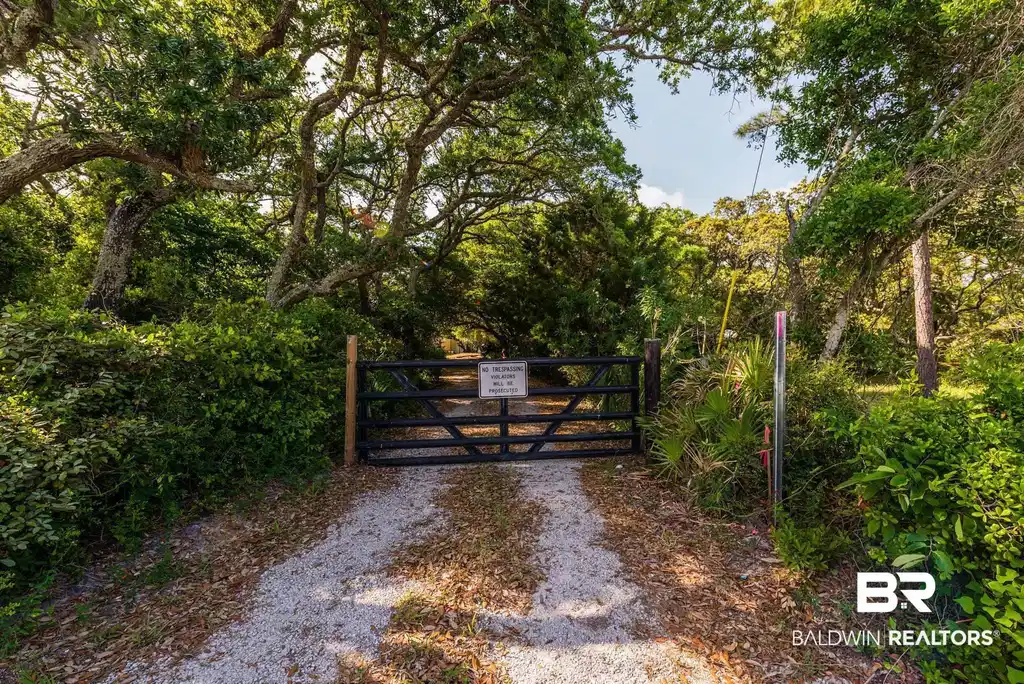 Image 1: View of gate
