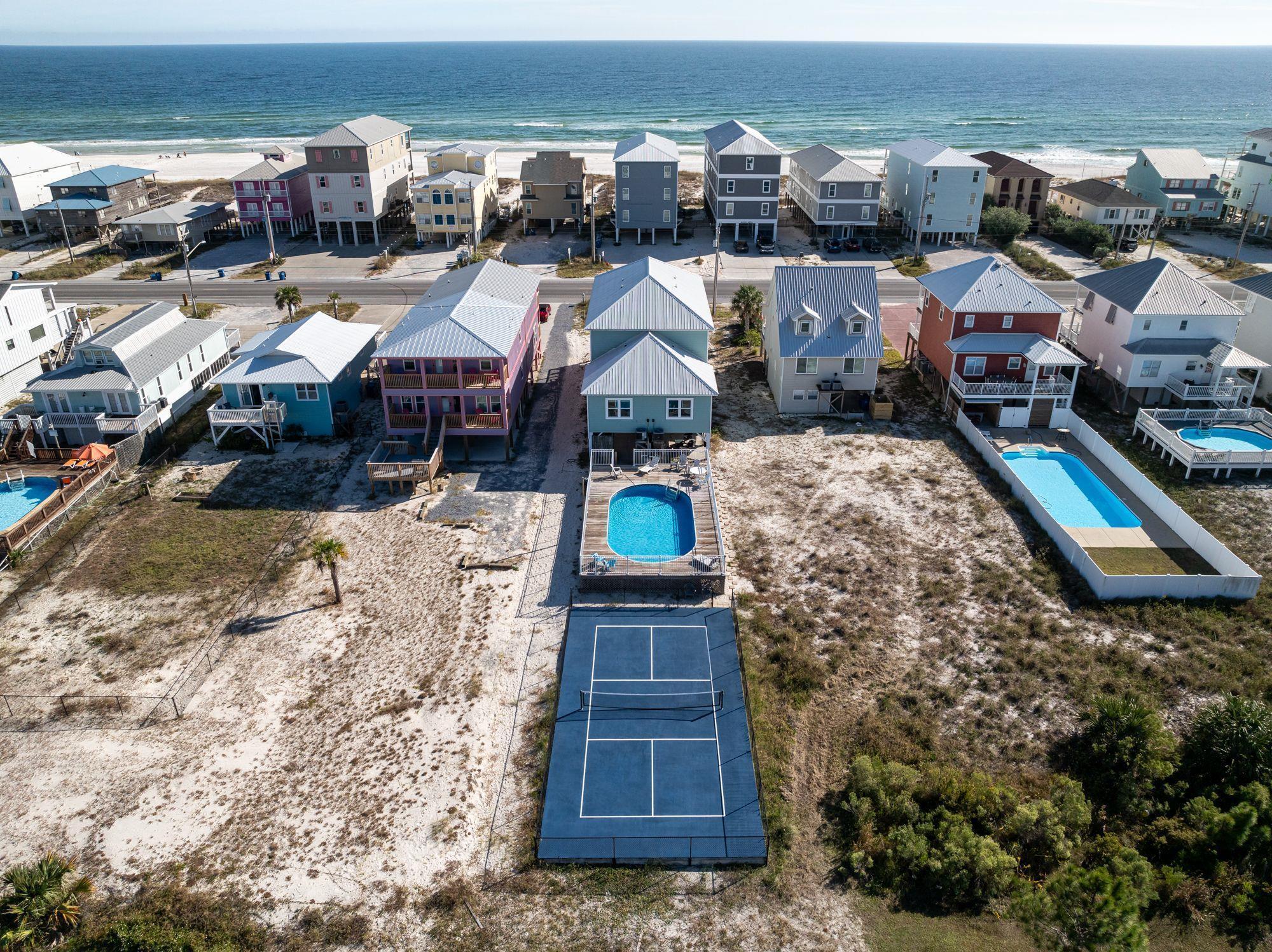Image 3: Drone / aerial view of a large body of water