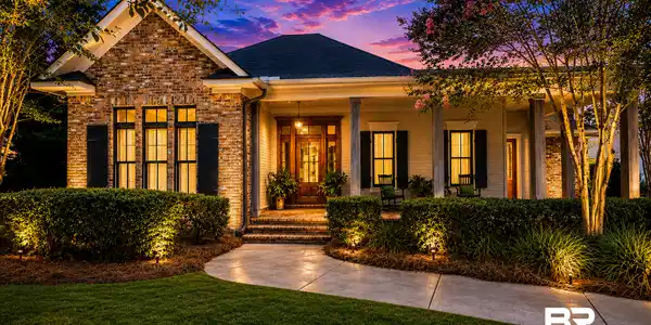 Image 2: Twilight Front of Home
