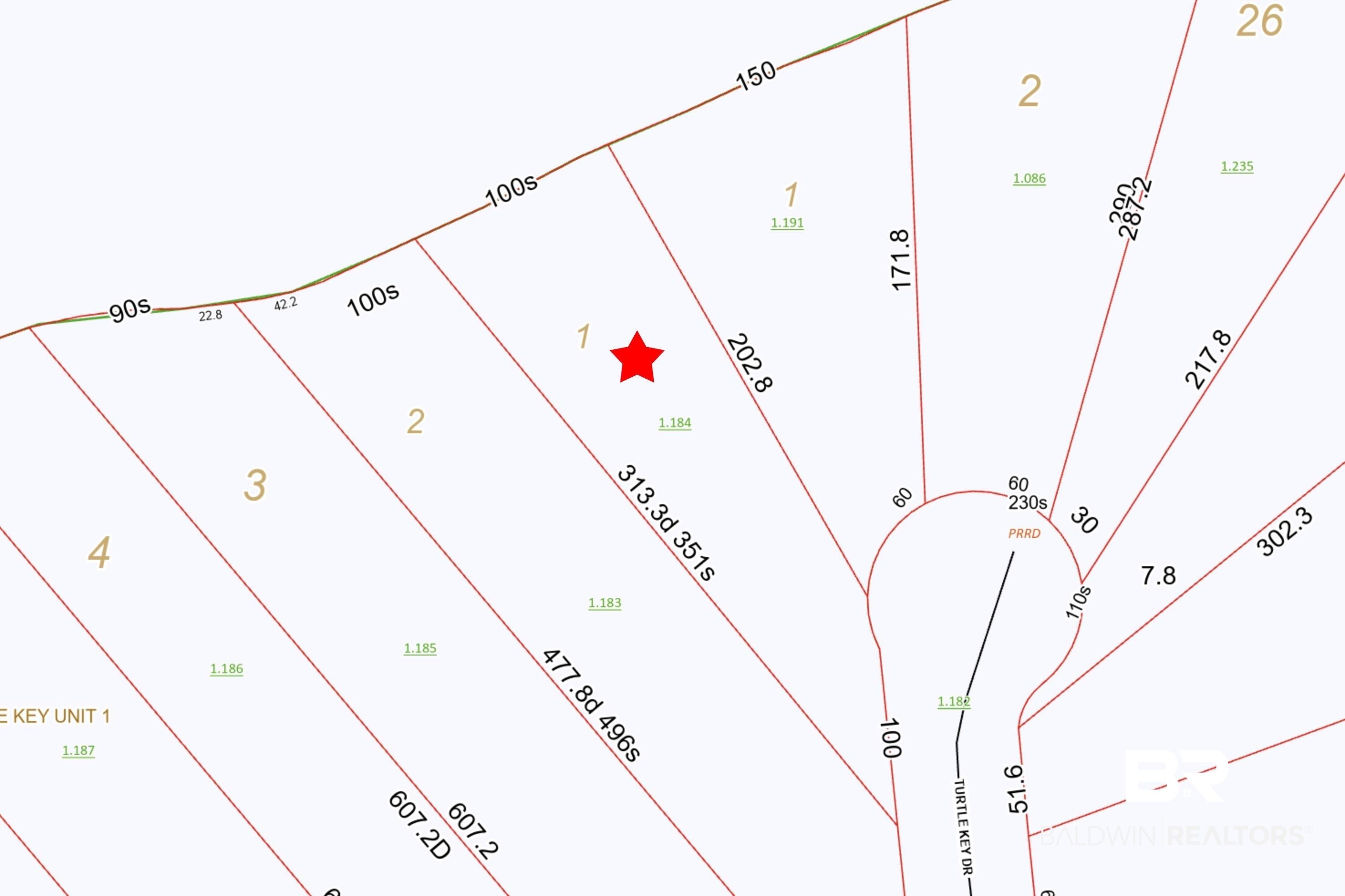 Image 2: Map showing property parcels
