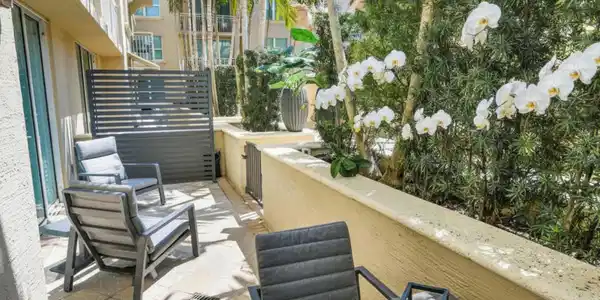 Image 4: Imagine stepping onto your private patio, a serene