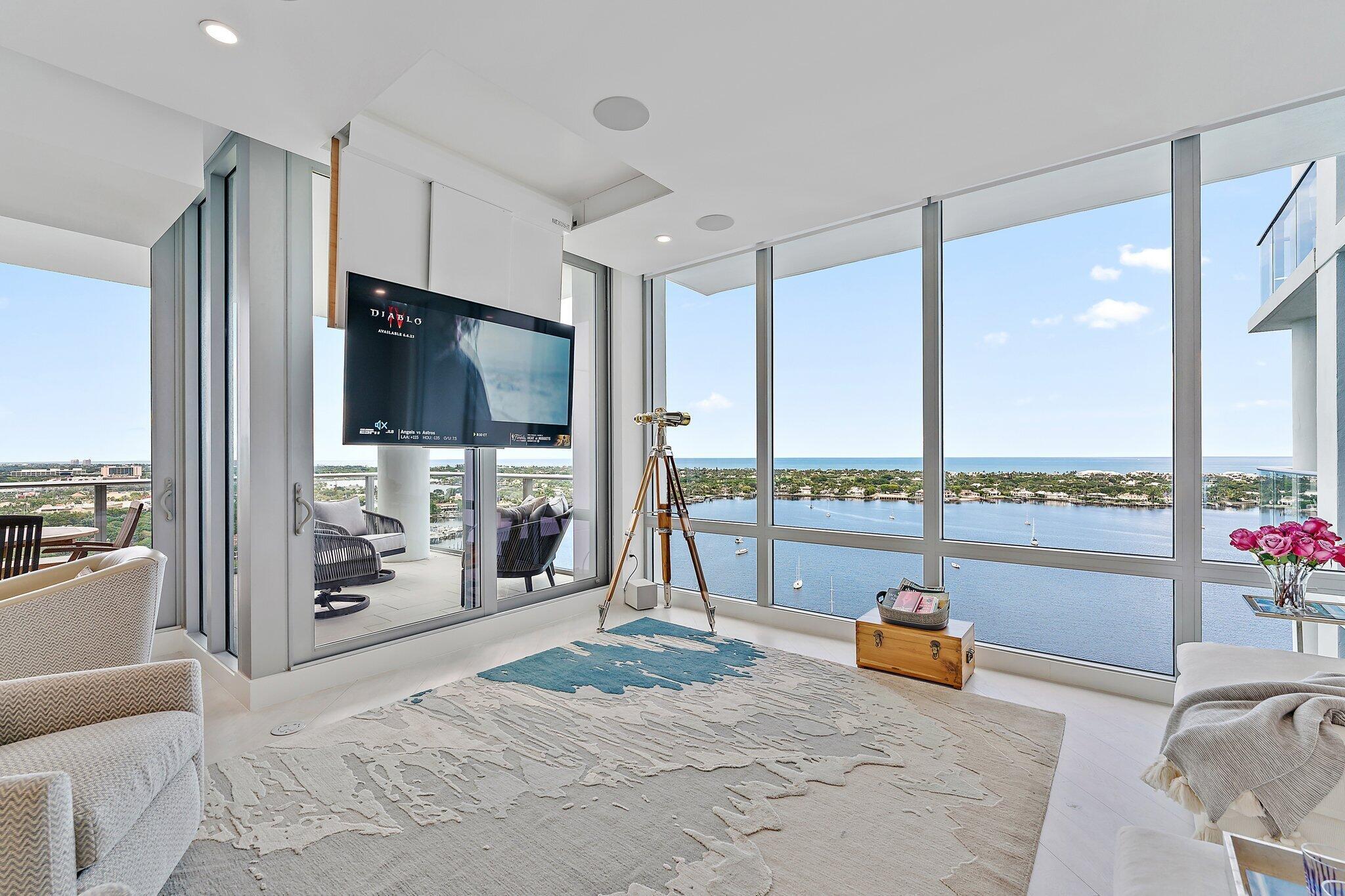 Image 2: Great Room with TV Down