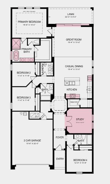 Image 2: Additional Highlights Include: Tray ceiling packag