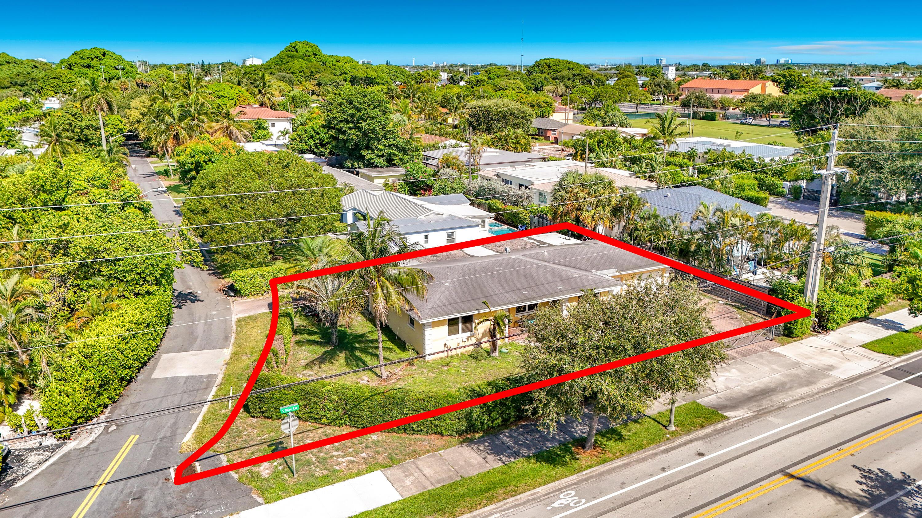 Image 2: -4603 S Olive Avenue-Lot Lines 2