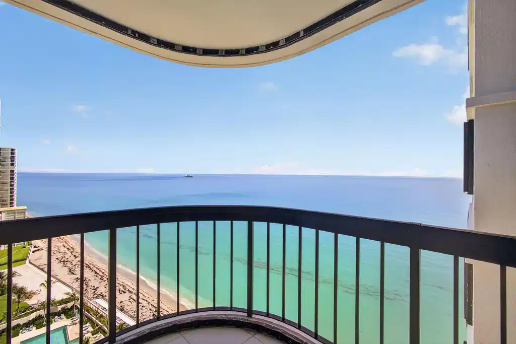 Image 1: View From Balcony