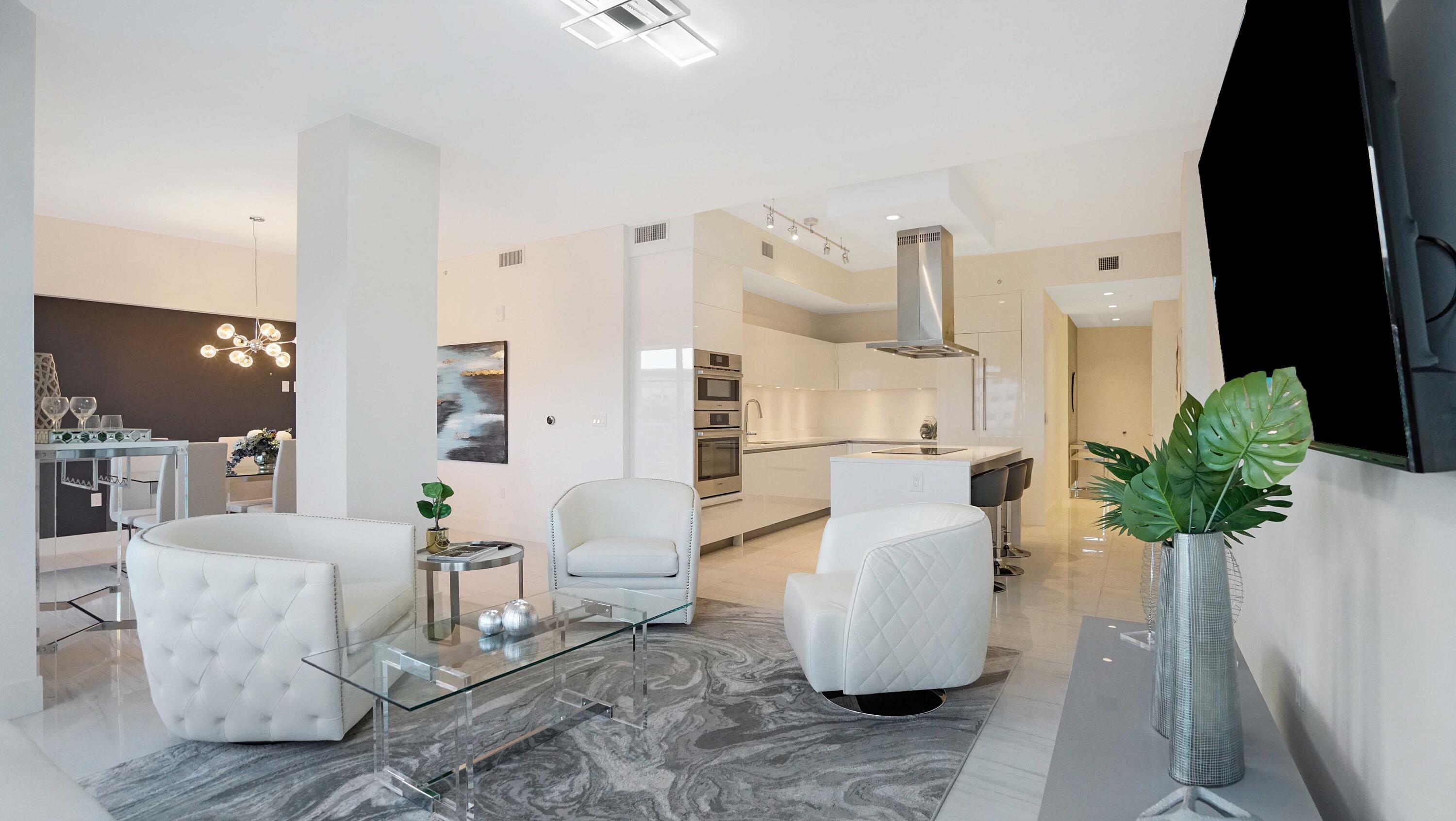 Image 2: Light-filled living space with an open layout over
