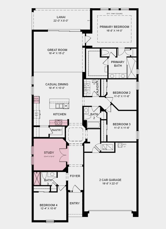 Image 2: Floor Plan - Additional Highlights Include: Gourme