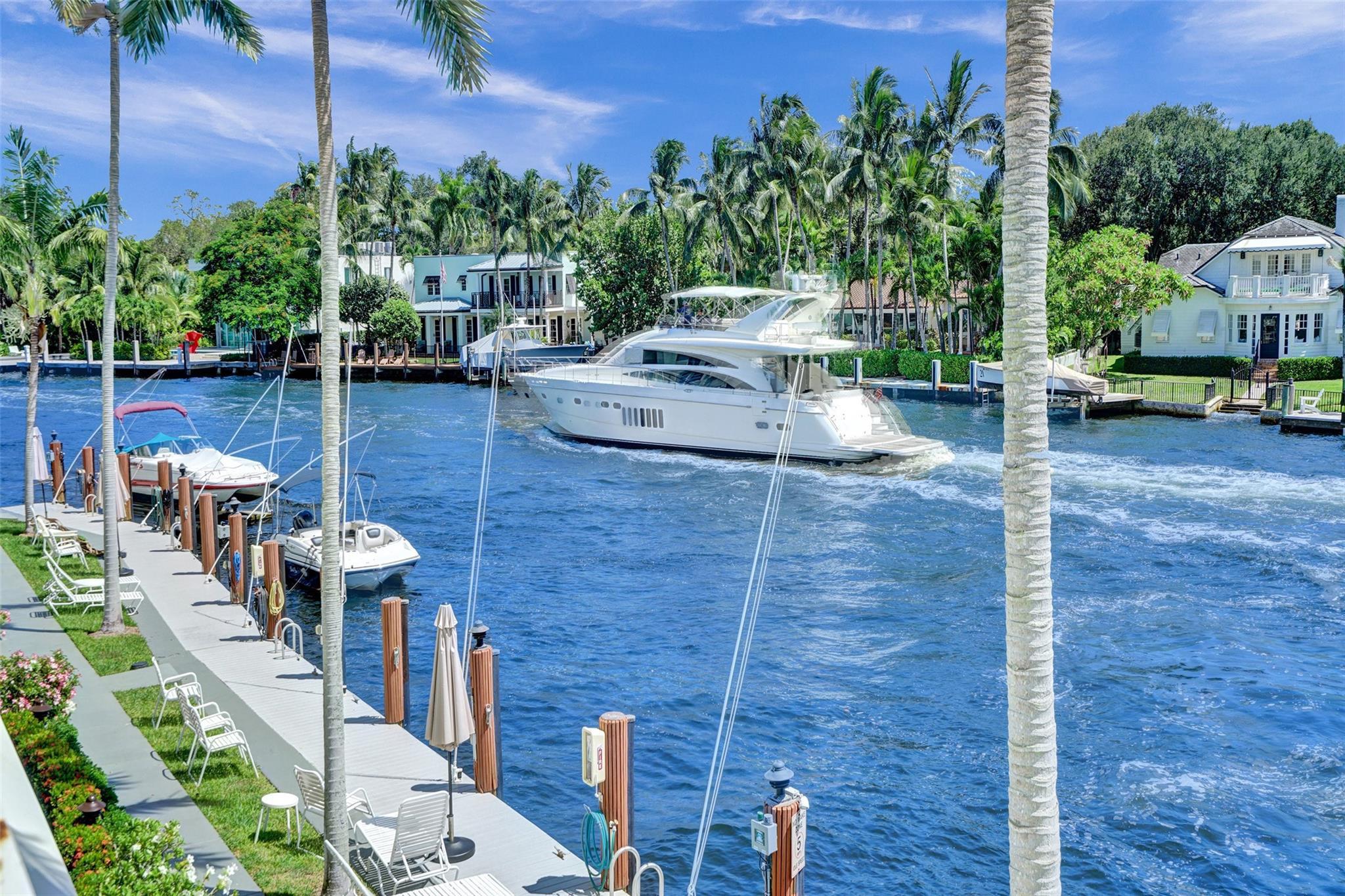 Image 1: A parade of yachts passing by your windows everyda