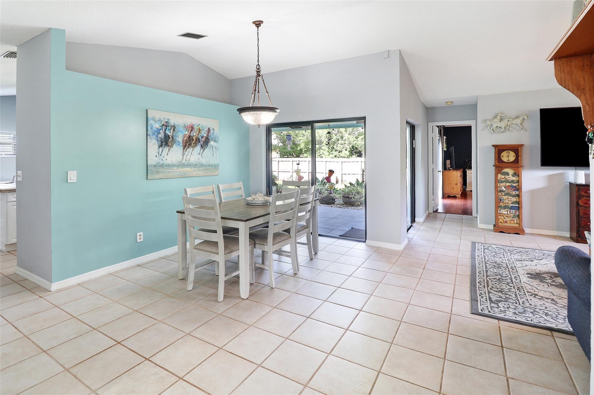 Image 2: Valuted ceilings, cheerful coastal blue wall with