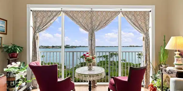 Image 4: Another view from the sunroom. It's nice to look a