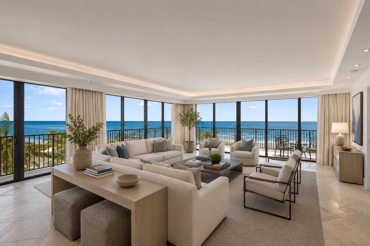 Image 1: Virtually Staged living room