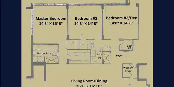 Image 3: Unbranded Golden Floor Plan