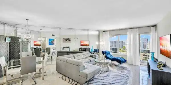 Image 4: Living Area from Foyer Entrance