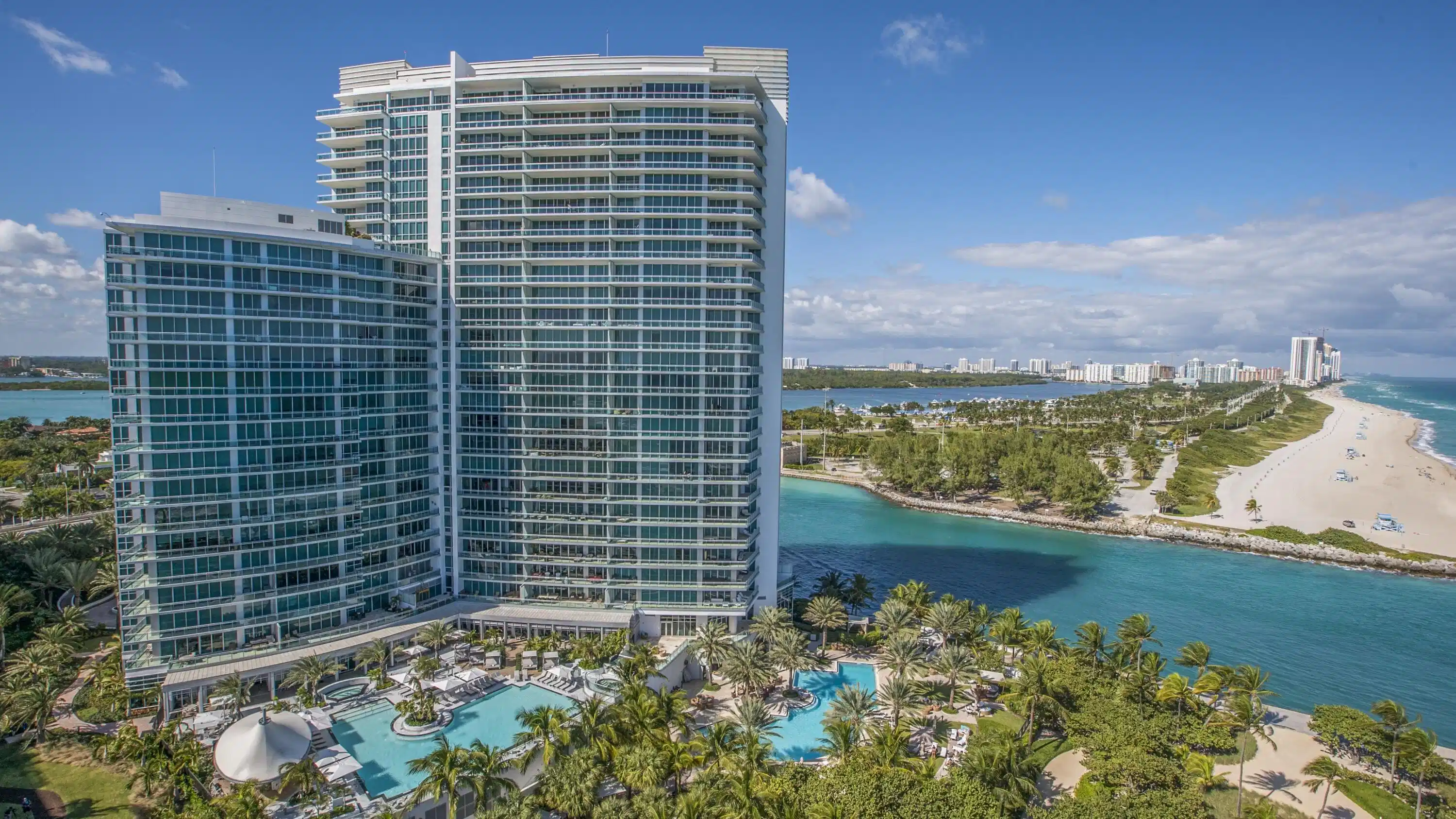 Image 1: One Bal Harbour Aerial Shot