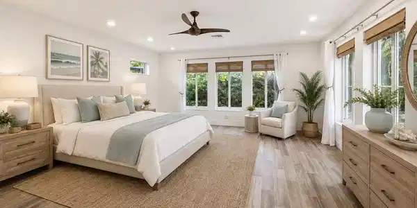 Image 3: Virtually Staged Bedroom