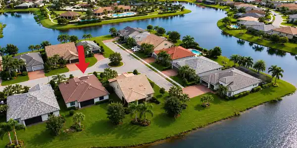 Image 3: backyard drone of SE Monteiro Drive