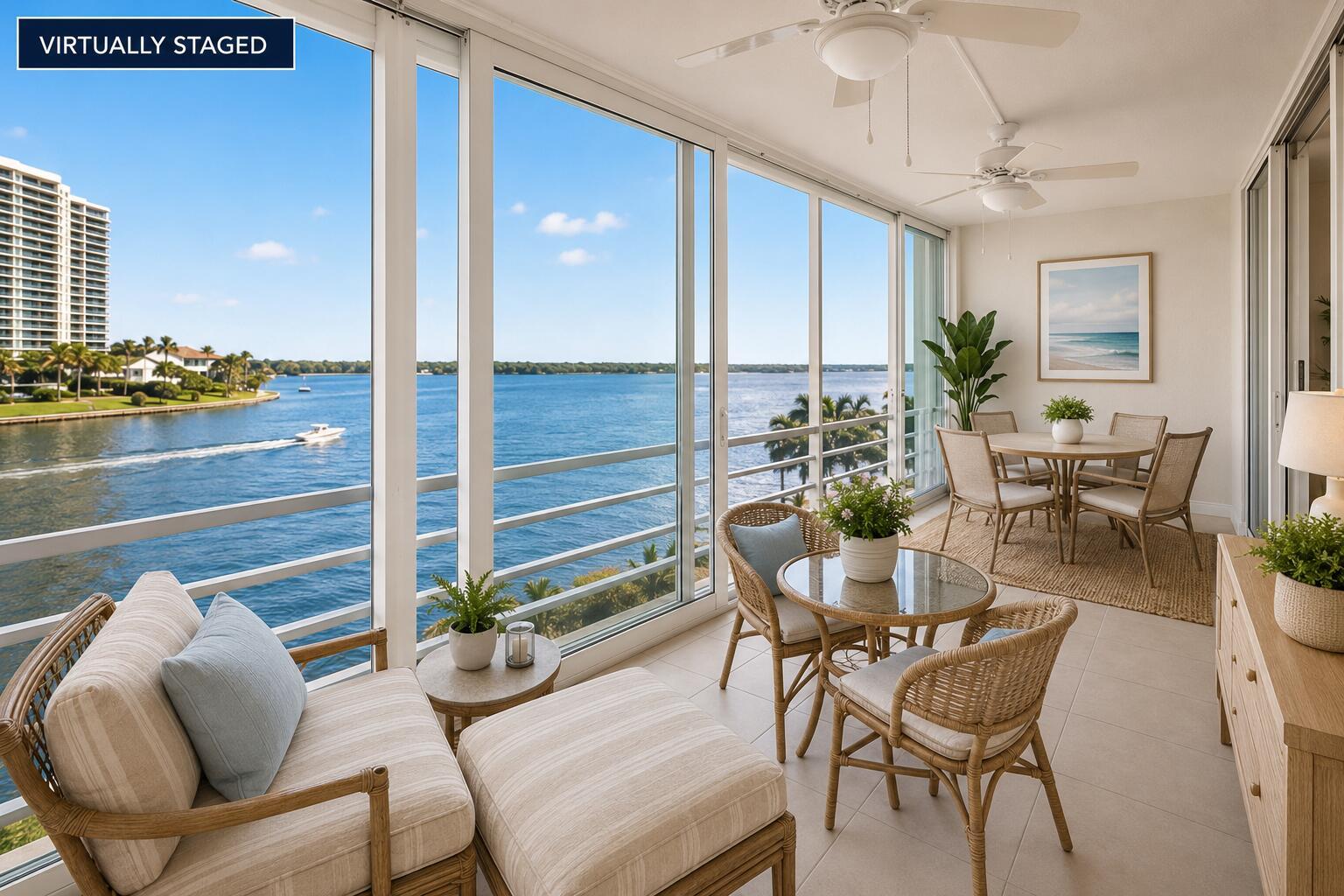 Image 3: Enclosed Balcony - Virtually Re-Imagined