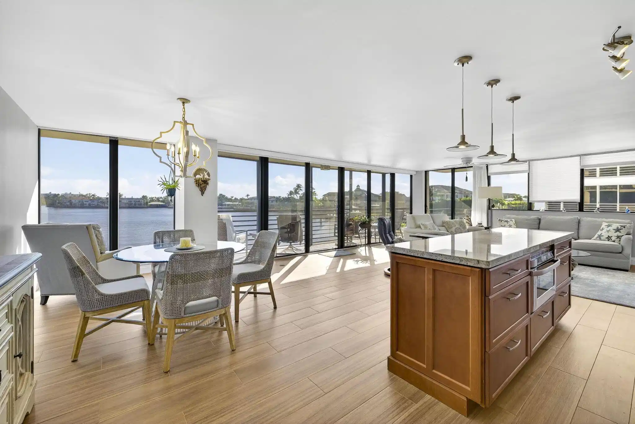 Image 1: Kitchen/Dining View