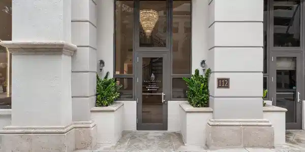 Image 4: Front S Olive St Entrance