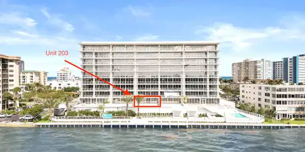 Image 2: Unit 203 marked