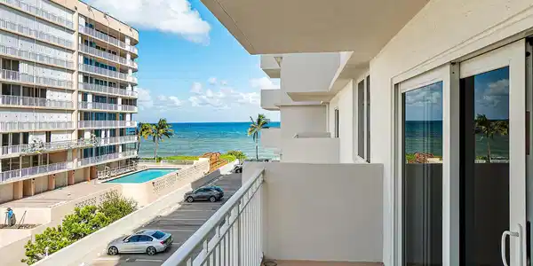 Image 3: BALCONY WITH OCEAN VIEWS