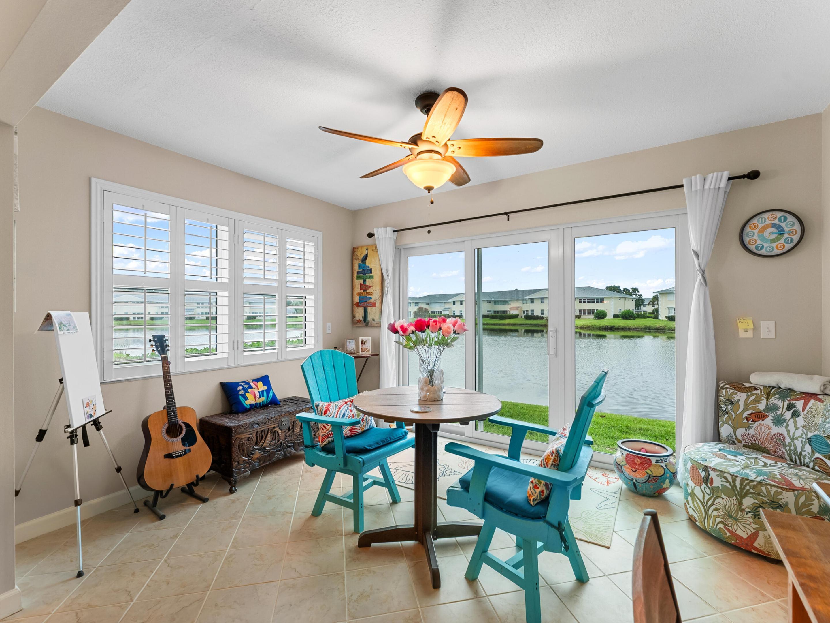 Image 1: Florida Room with Lake & Sunset Views