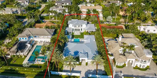 Image 2: Aerial View. *not exact property lines*