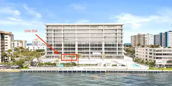 Image 2: Unit 204 marked