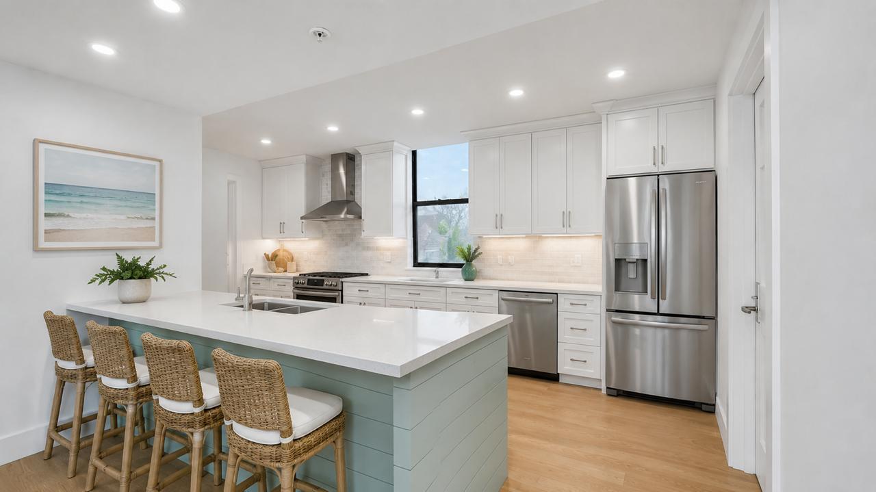Image 1: VIRTUALLY RENDERED KITCHEN