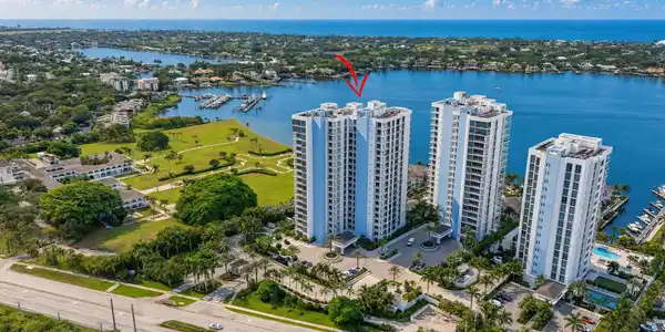 Image 3: Water Club Towers waterfront community includes 3